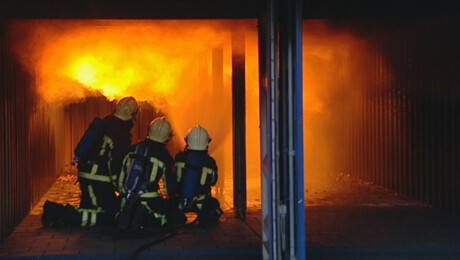 Het Klokhuis | Brandweertraining